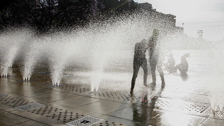 Calor en la capital