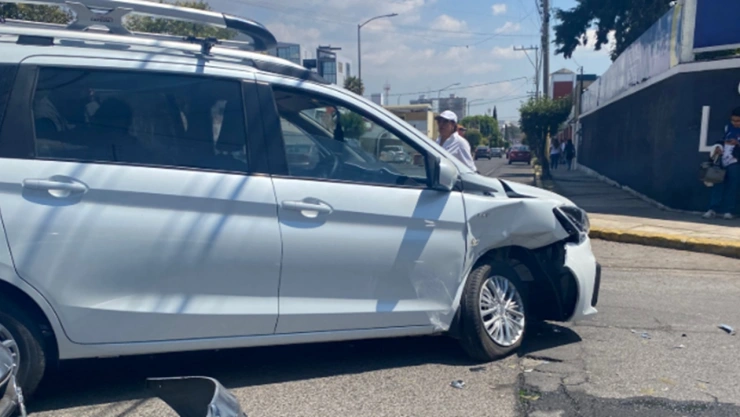 accidente 7 sur y 45 poniente