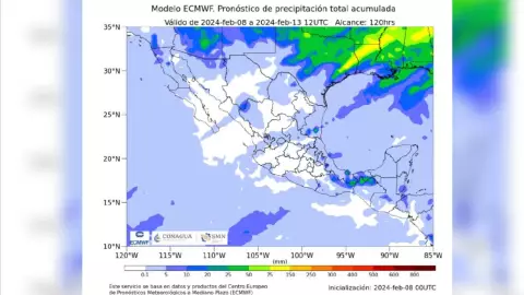 Frente frío número 34 Guanajuato 2024