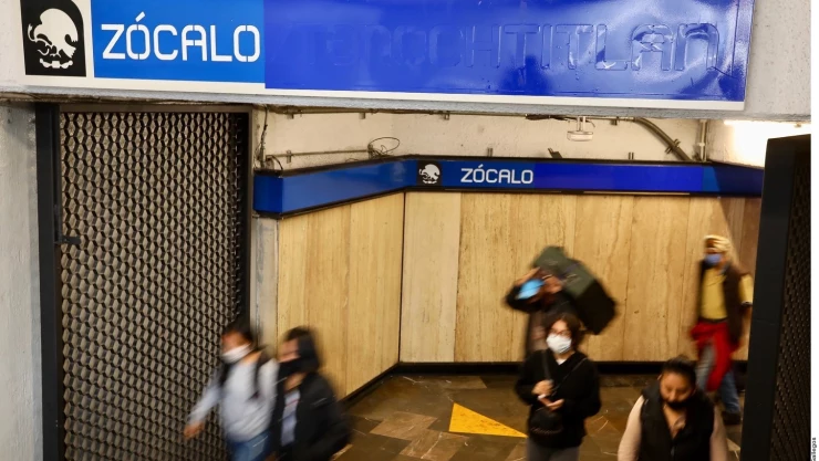 Cierran estación Zócalo hasta nuevo aviso