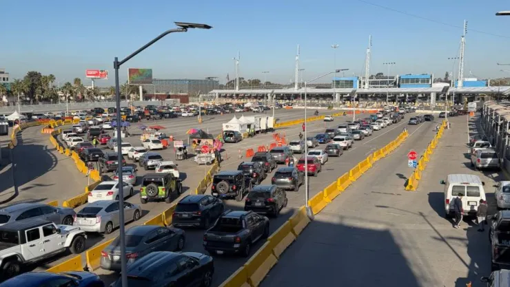 ¿Cuánto tardarás en cruzar a Estados Unidos desde Tijuana hoy martes 14 de julio de 2026?