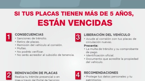 Sanciones por incumplir el reemplacamiento vehicular en Edomex