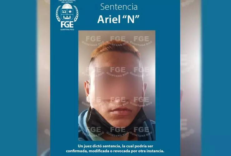 Sentencian a 50 años de prisión a un hombre por el delito de feminicidio en Benito Juárez