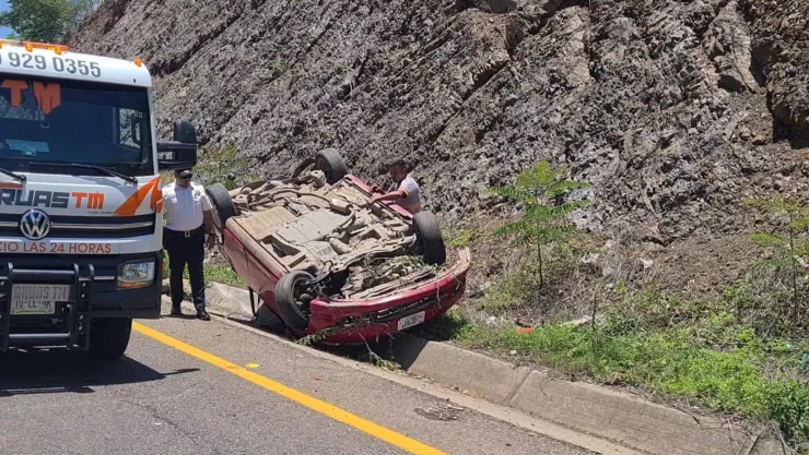 Choque en la Mazatlán- Villa Unión