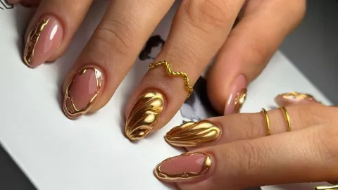 7 modelos de uñas con relieve que te sacarán de apuros si no sabes qué hacerte