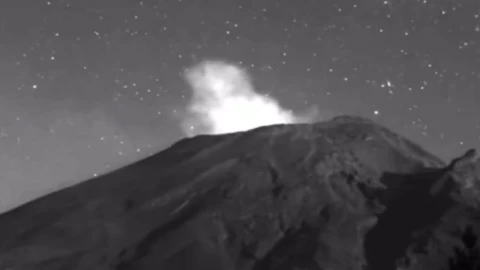 actividad Popocatépetl hoy martes