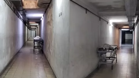 ¡Qué miedo! Captan una camilla moviéndose sola en un hospital