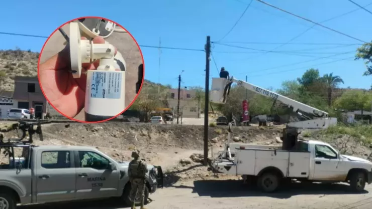 Sonora: Descubren decenas de cámaras de vigilancia del narco para espiar a policía y civiles