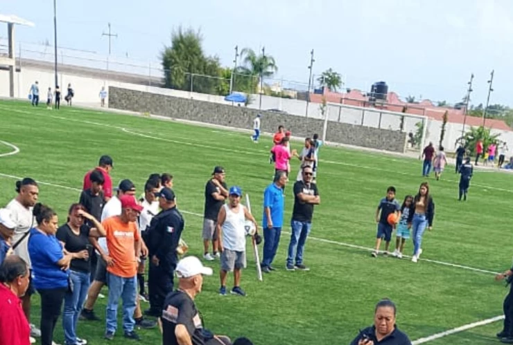 Balacera en partido de futbol deja tres heridos en Temixco.