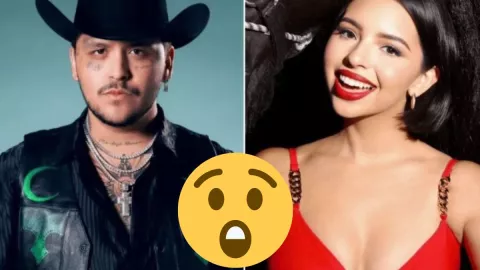Christian Nodal y Ángela Aguilar