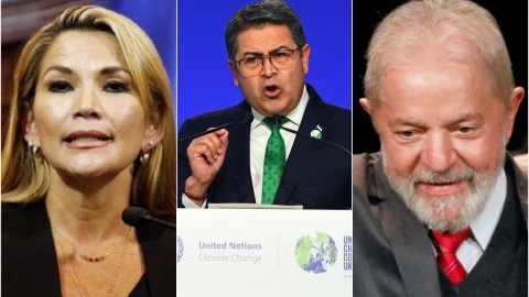 ex presidente honduras mandatarios detenidos