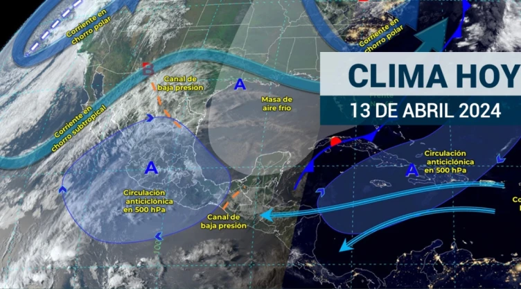 ¿Llegará la primera onda de calor de la temporada? Esto dice el pronóstico del clima para este 12 de abril de 2024 en México