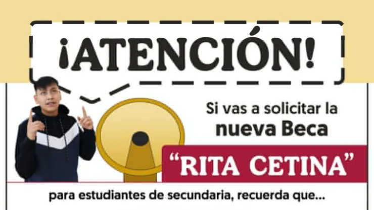 Beca Bienestar El promedio para recibir el apoyo ‘Rita Cetina’