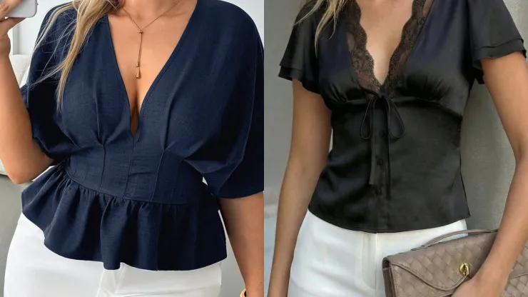 blusas disimular panza