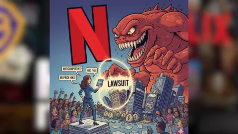 ¿Demandaron a Netflix por querer comprar HBO Max?