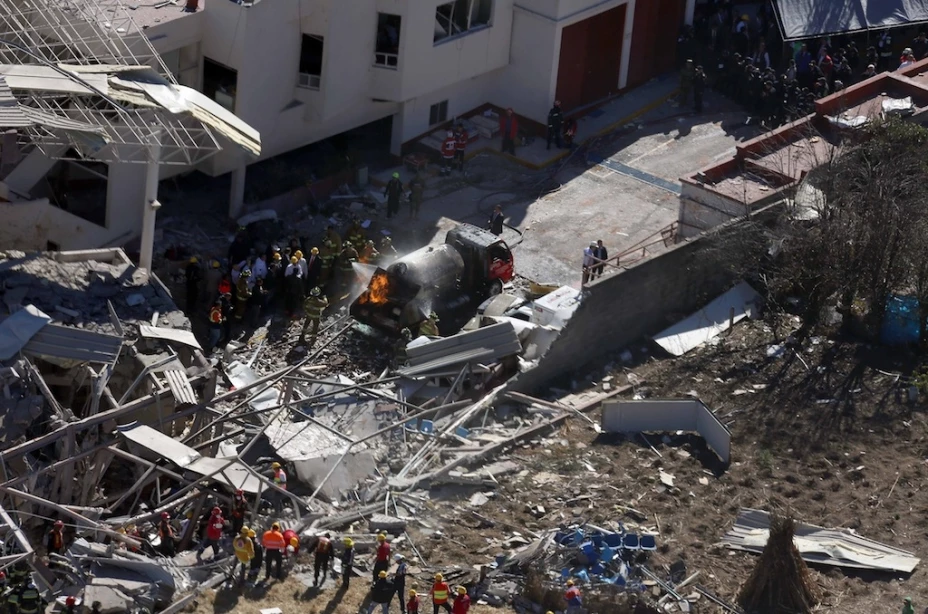 Explosión Cuajimalpa