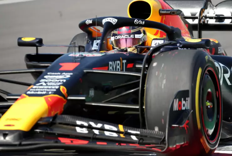 Max Verstappen en GP de México