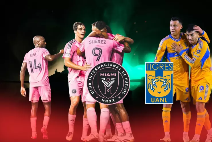 Inter Miami y Tigres van por el boleto a la semifinal de la Leagues Cup.