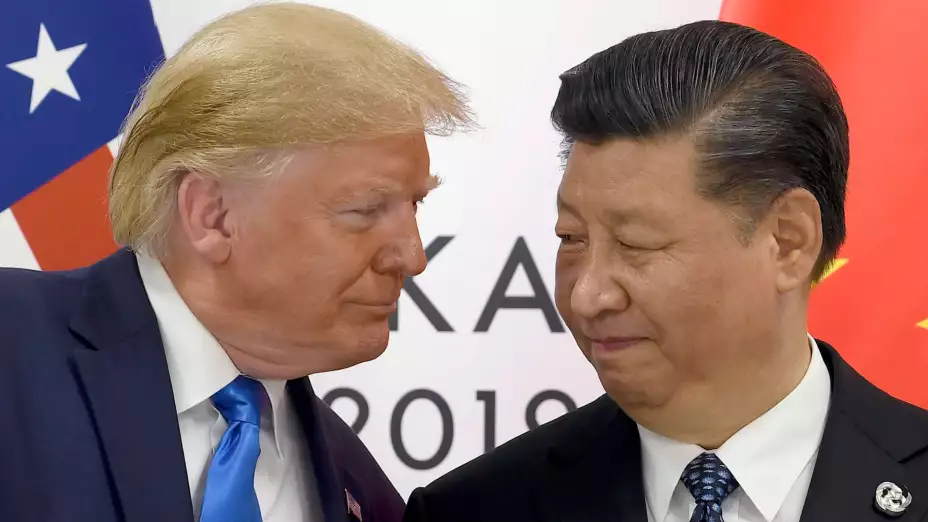 Donald Trump y Xi Jinping.