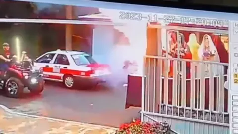 Procesión de la Santa Muerte en Catemaco