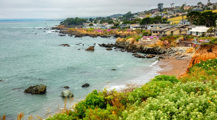 una vista panorámica de Cambia en California