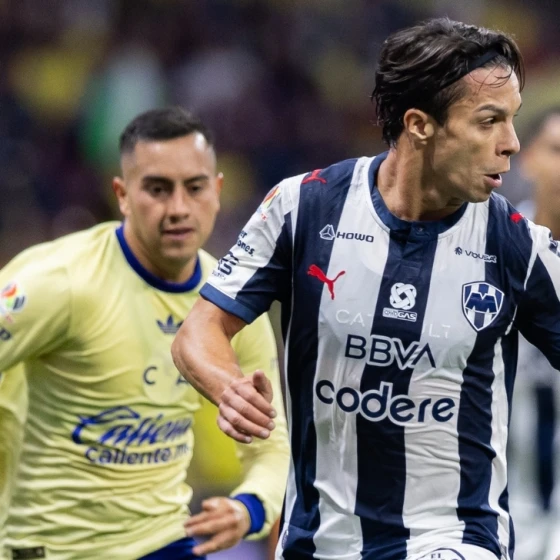 Oliver Torres en Rayados de Monterrey vs América