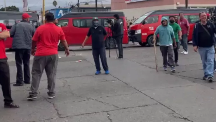 Manifestación de taxis