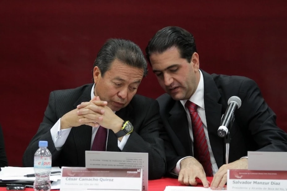 César Camacho y Salvador Manzur