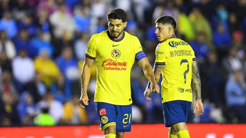 Henry Martín y Brian Rodr&iacute;guez; Club Am&eacute;rica