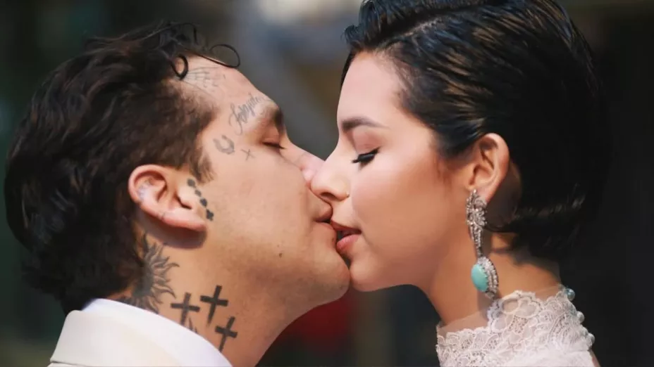 Christian Nodal y Ángela Aguilar