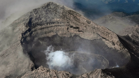 ¿Qué son los domos del volcán Popocatépetl y cómo se forman?