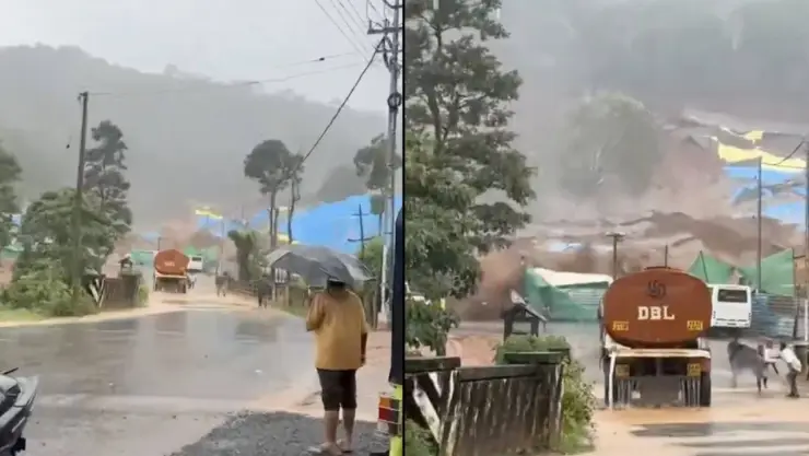 Lluvias provocan BRUTAL DESLAVE de tierra y se traga a varias personas; hay MUERTOS