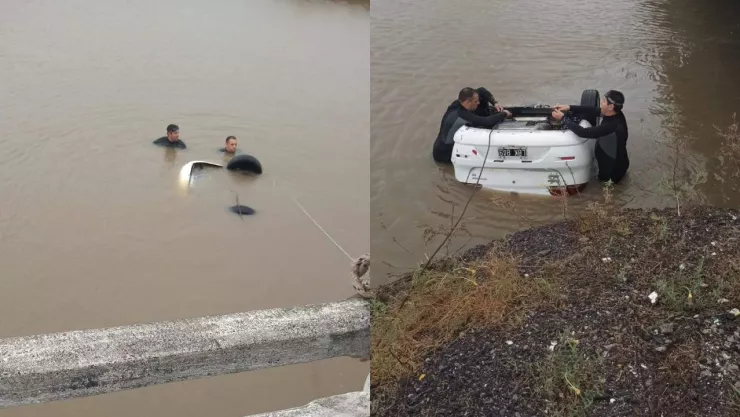 ¡TRAGEDIA! Vehículo con familia a bordo cae de un puente y mueren 5 personas