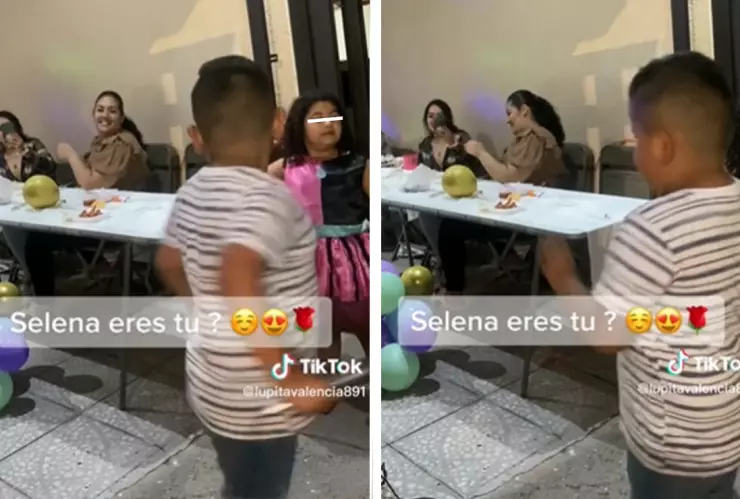 Niño Selena se hace viral