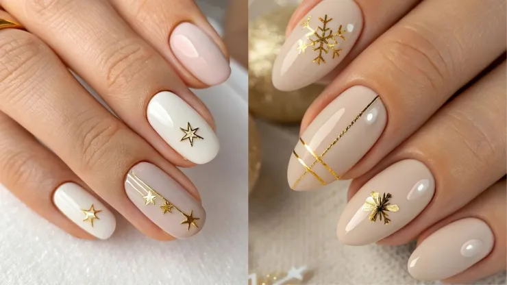 9 modelos de uñas doradas: puedes usarlas en cortas o largas y se verán preciosas.