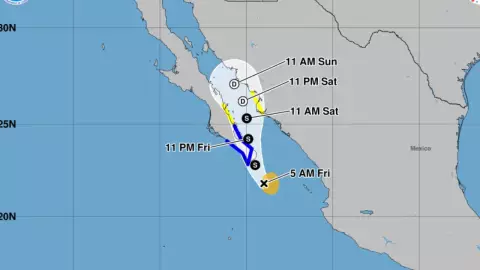 Tormenta tropical “Ileana”