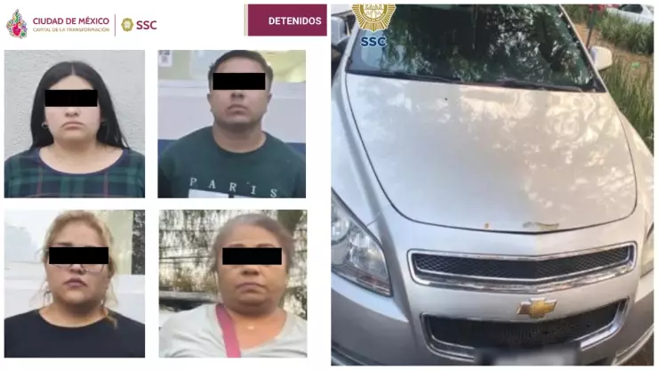 Captura de tres presuntos implicados en homicidio de pollero Eugenio en CDMX.