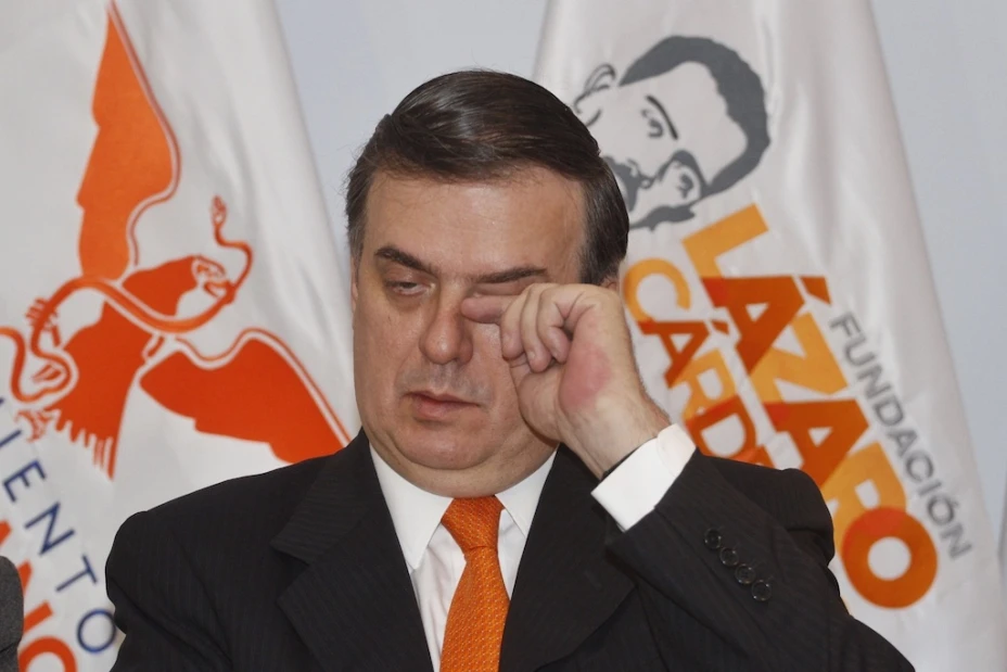 Ebrard rumbo a San Lázaro