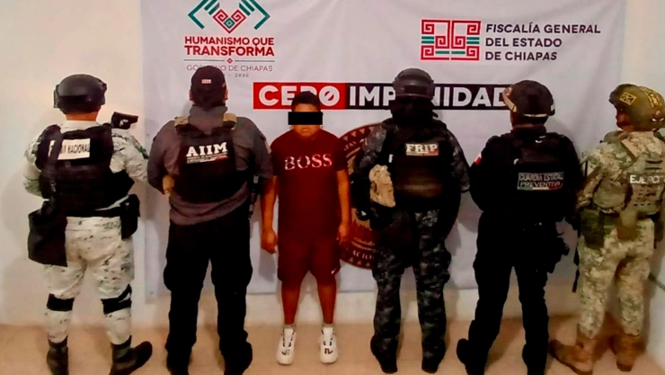 Curandero detenido