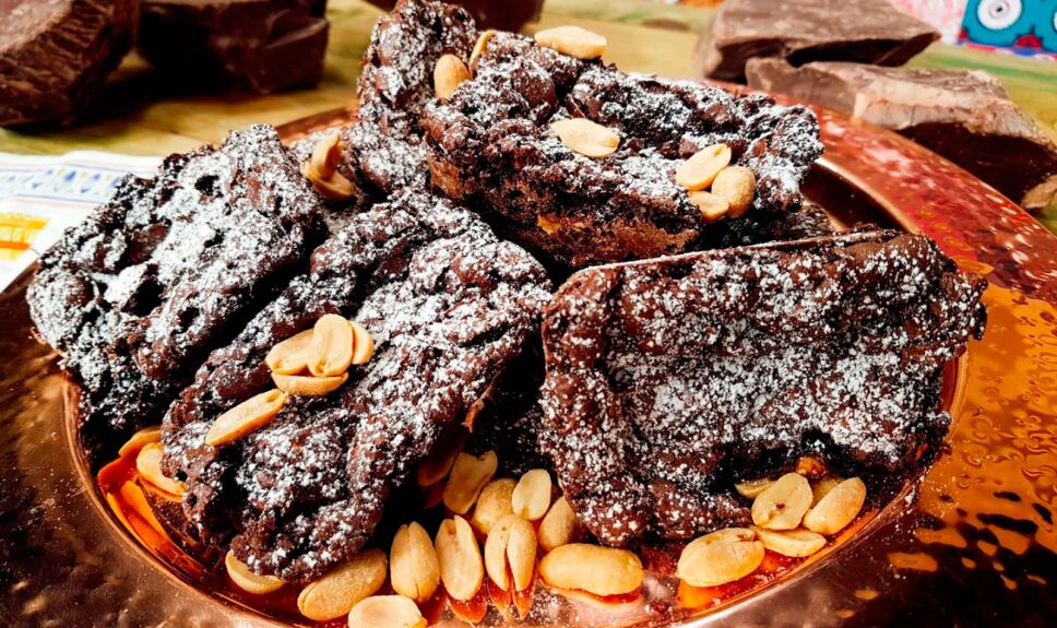 Receta Brownie sin azúcar ni lácteos