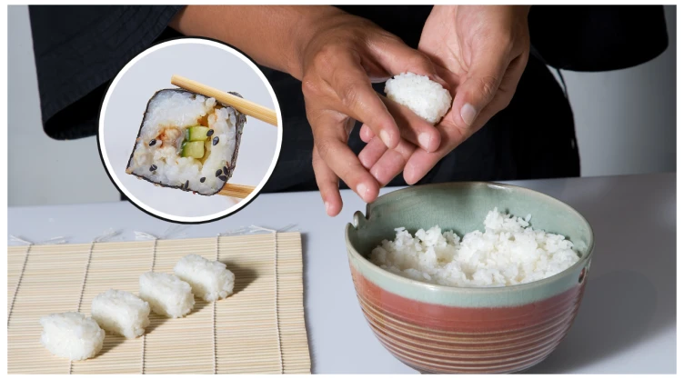 arroz para sushi