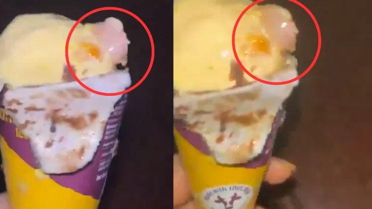 Hallan dedo humano en helado