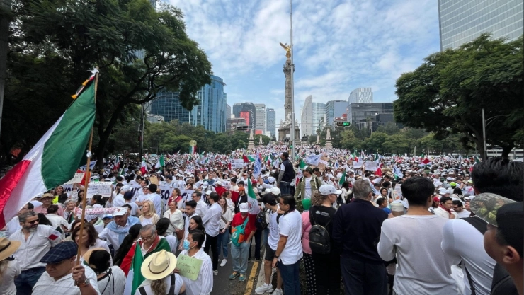 Marcha contra la Reforma Judicial: en vivo movilizaciones y consignas de estudiantes hoy 1 de septiembre