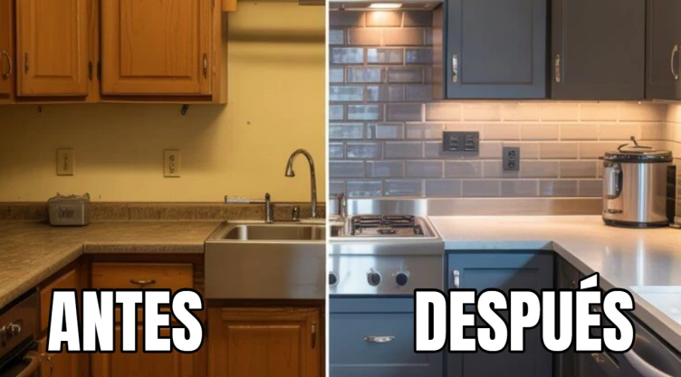 Antes y después: 5 remodelaciones de cocinas económicas que se ven fantásticas y puedes copiar