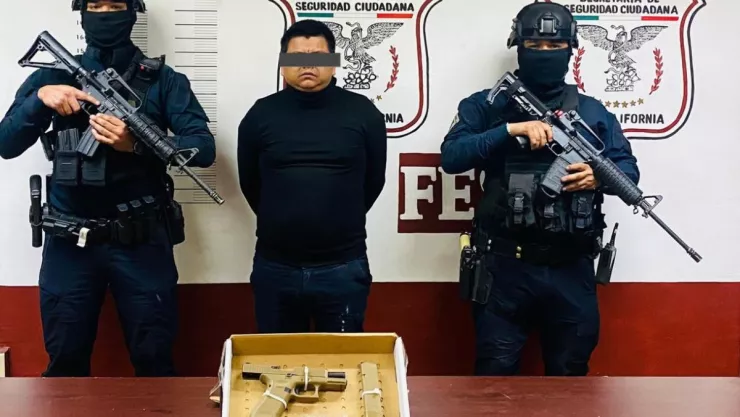 Detienen a presunto cabecilla criminal de La Rumorosa