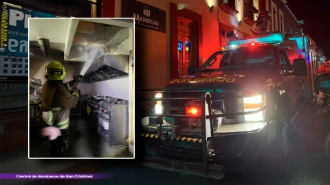 Incendio San Cristóbal