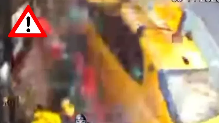 VIDEO FUERTE: Captan el momento exacto en que un taxista aplasta brutalmente a dos mujeres en una florería en Nueva York 