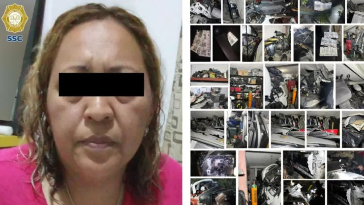 Aseguran 20 toneladas de autopartes robadas en Edomex y CDMX
