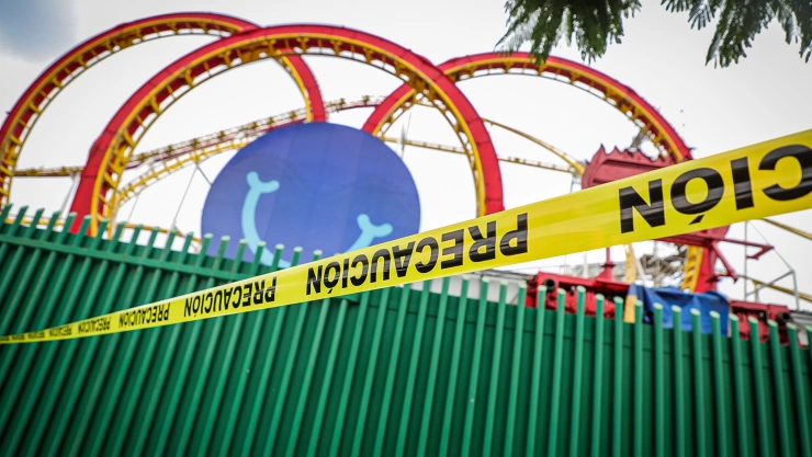 Accidente en juegos mecánicos, en Chapultepec