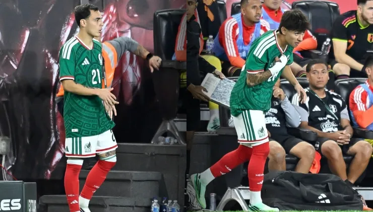 Hugo Camberos y Santiago Sandoval de Chivas en México Selección Nacional Mexicana